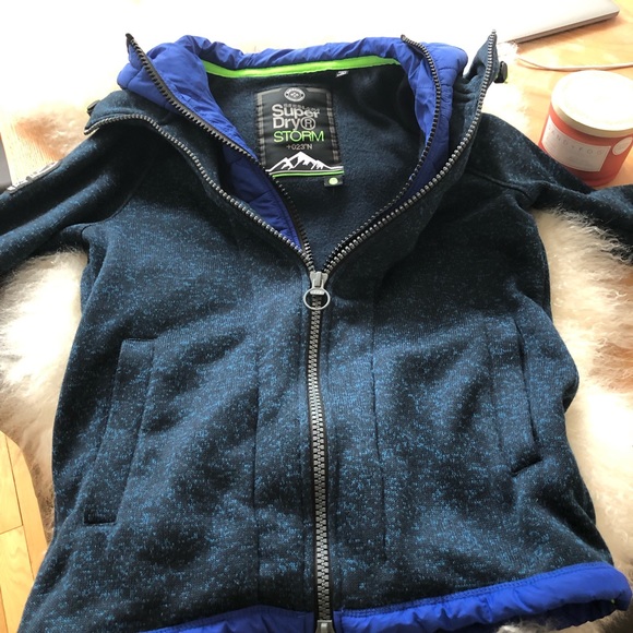 Mint SuperDry Storm hooded jacket in men’s SZ Medium!!! - Picture 16 of 16